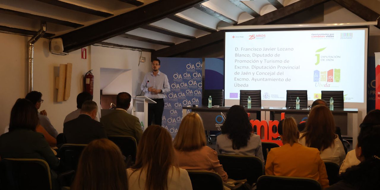 CELEBRADA UNA JORNADA DE TRABAJO PARA HABLAR SOBRE EL EMPLEO, LA INNOVACIÓN Y LA INCLUSIÓN EN EL SECTOR DEL OLIVAR