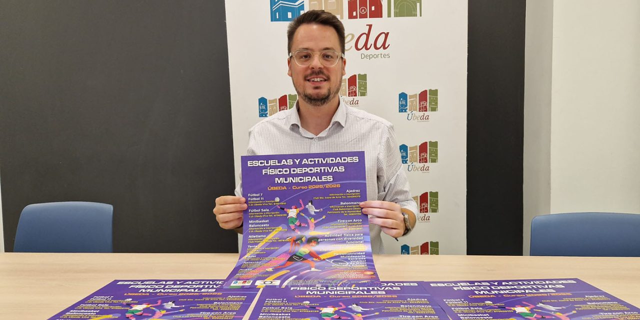 ABIERTO EL PLAZO DE INSCRIPCIÓN PARA LAS ESCUELAS Y ACTIVIDADES FÍSICO DEPORTIVAS MUNICIPALES