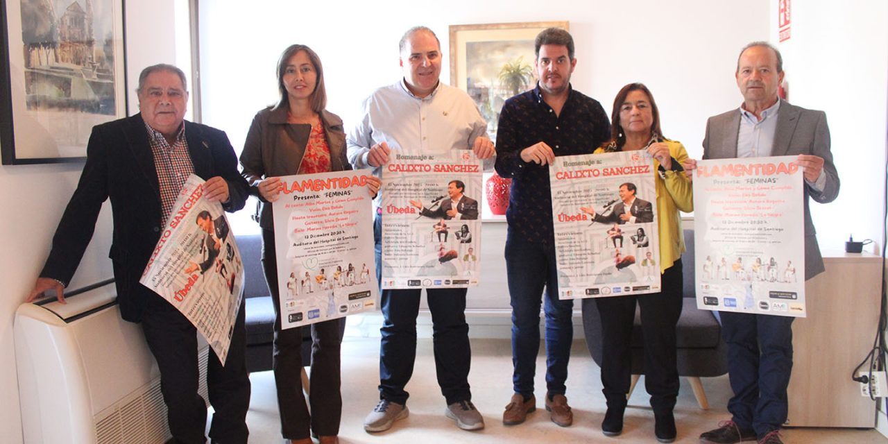 ÚBEDA CELEBRA DOS GRANDES CITAS FLAMENCAS EN EL AUDITORIO DL HOSPITAL DE SANTIAGO